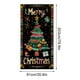 thumbnail image 3 of Decoración navideña para puerta de entrada, tela colgante, cubierta navideña para puerta, fondo fotográfico, decoración navideña, letrero para baño, porche, pancarta, suministros de Año Nuevo, 3 of 9