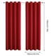 thumbnail image 3 of RKSTN blackout curtains Curtains Curtain Panel Pair 39 Inch X 51 Inch Curtain Overlay Elegant Curtains For Bedroom, 3 of 8