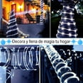 thumbnail image 3 of Manguera navideña decorativa luz led Blanco frio 20 metros DOSYU DY-ICE20M-MT-3C, 3 of 5