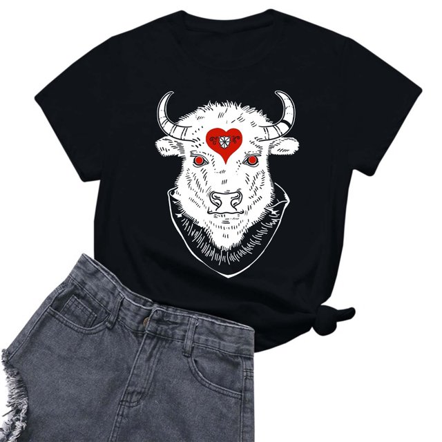 asddcavvf Blouse pour Femmes Festival Espagnol Tee Graphique Décontracté en Coton