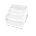 thumbnail image 2 of Plastic 3-layer Design Clear Name Business ID Card Stand Holder Case Box, 2 of 5