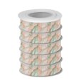 thumbnail image 2 of 5 Rolls Christmas Ribbon 1.5 inch Wide Decorative Ribbon for Gift Wrapping and Holiday Decorations Watercolor Marble Pattern, 2 of 7