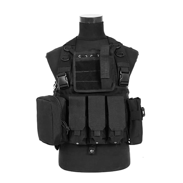 Chaleco de caza impermeable al aire libre Correa de hombro ajustable Molle Chaleco unisex Vogacara OD000493-01