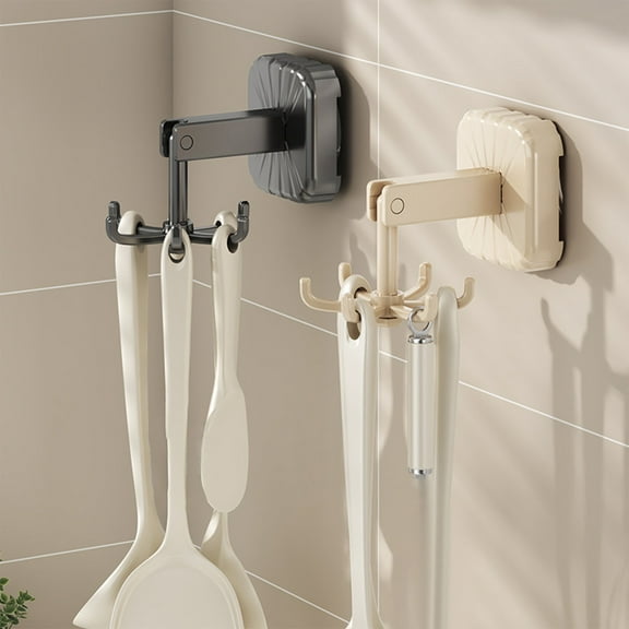 Nsxcdh No-Drill Suction Cup Hook Adhesive-Free Kitchen Hanger Vacuum Wall Hook Organizer for Cookware,Spoons,and Household Items