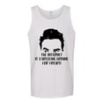 thumbnail image 2 of Internet is a Breeding Ground David Schitt's TV Quote Pop Culture Mens Graphic Tank Top, White, Small, 2 of 3