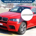 thumbnail image 2 of Reflector lateral izquierdo delantero de parachoques Unique Bargains No.63147179991/63147187087 para BMW X6 08-14 Blanco, 2 of 7