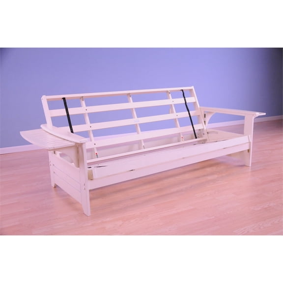 Kodiak Furniture Phoenix Full-size Traditional Hardwood Frame in Antique White
