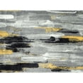 thumbnail image 3 of Abani Porto Contemporary Abstract Area Rug Yellow 6' x 9' 6' x 9', 3 of 5