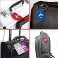 thumbnail image 5 of Luggage Tags For Suitcases 5 Pack Luggage Labels Suitcases Aluminium Alloy Suitcase Tags Metal Luggage, 5 of 5