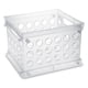 thumbnail image 1 of Caja de almacenamiento Sterilite Mini Caja apilable paquete de 24 transparente, 1 of 9