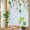 Green, variant on Ruby Poinsettia Window Privacy Film, Christmas Red Gold Hanging Crystals Floral Stained Glass Rainbow Film Decorative Window Clings, Static Cling Sun Blocking Stickers 17.7" x 39.3"