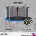 thumbnail image 3 of Trampolín Fuxion Sports Brincolín 14 Pies 4.27m Diámetro azul Unitalla TX-TF-14FT, 3 of 7