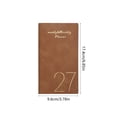 thumbnail image 3 of 2027 Daily Planner Notebook, A6 64 Sheets Undated to Do List Daily Weekly Monthly Goals Tracker Pocket Notebook for Office Home Study Work Time Management Fitness Habit, 3 of 7