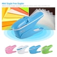 thumbnail image 1 of Hand-held Mini Safe Stapler without Staples Staple Free Stapleless 7 Sheets Capacity for Paper Binding Business Commercial Shop School Office, 1 of 8