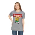 thumbnail image 4 of Summer Bear with Water Gun Adult Jersey Short Sleeve Tee, 4 of 10