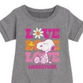 thumbnail image 3 of Peanuts - Love Woodstock - Toddler & Youth Girls Fleece Dress, 3 of 6