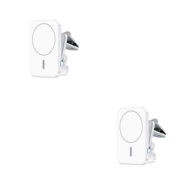 sweethay Car Type-c inalámbrico Air Vent Mount Holder Soporte de carga para teléfono Cuna Suministros para automóviles Reemplazo para Type1 NO1