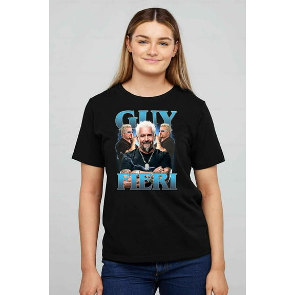 Guy Fieri Flavortown Funny Rapper Parody T-shirt up to size 5XL.
