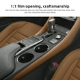 thumbnail image 5 of 6pcs Suede Gear Shift Cupholder Panel Frame Covers for 2015-2022 Lexus RC Left-Hand Drive Car Interior Accessories, Black, 5 of 11