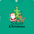 thumbnail image 4 of Inktastic My 2nd Christmas with Santa Reindeer and Tree Boys or Girls Toddler T-Shirt, 4 of 5