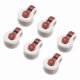 thumbnail image 1 of Wall-Mounted Toothbrush Holder with Hooks for Home Organization and Daily Use, 1 of 5