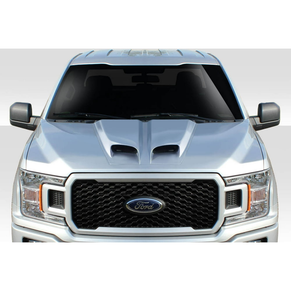 Universal Duraflex Feed Dual Ram Air Hood Scoop 1 Piece