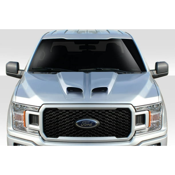 Universal Duraflex Feed Dual Ram Air Hood Scoop 1 Piece