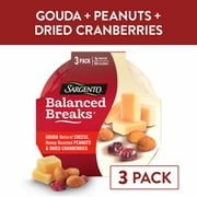 Sargento® Balanced Breaks® Gouda Natural Cheese, Honey Roasted Peanuts, Dried Cranberries