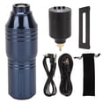 thumbnail image 1 of Kit de fuente de alimentación para tatuaje de 1300mAh, Kit de pluma de tatuaje con pantalla Digital ajustable de voltaje inalámbrico con cable de Clip RCA azul, 1 of 8