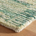 thumbnail image 3 of Dash & Albert Ladycross Hand Hooked Wool Rug, 9' x 12', Green, 3 of 6