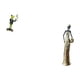 thumbnail image 5 of Estatua De Rana Camarera, Escultura Animal, Figura Decorativa Creativa, Adorno De Mesa Para Chimenea, Entrada, Estante, Regalo De Cumpleaños, Escultura Africana, Adorno De Mesa, Estatua De, 5 of 8