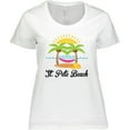 thumbnail image 3 of Inktastic St. Pete Beach Florida Vacation Women's Plus Size T-Shirt, 3 of 5