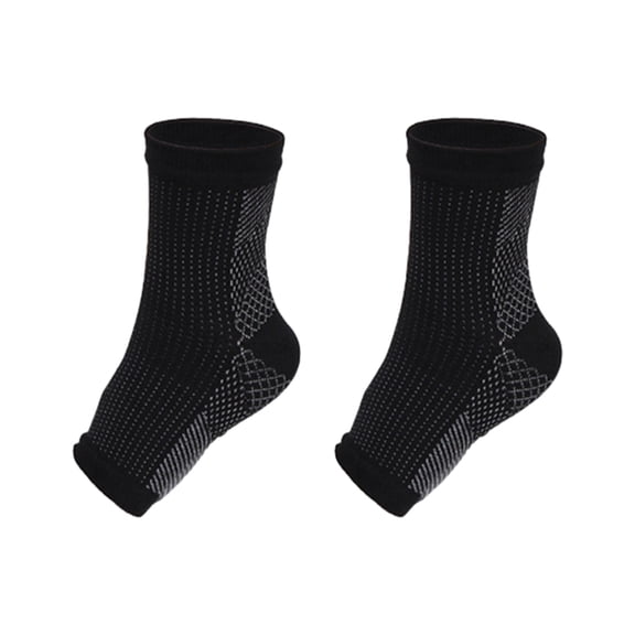 Eigraketly 2a Juego de 2 calcetines de compresión de nailon para el tobillo, regalos pensados, cuidado del bienestar, calcetines de compresión Type3 NO3