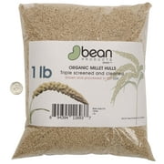 Bean Products Organic Millet Hulls by Made in USA - 1 lb