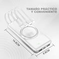 thumbnail image 4 of Power Bank Kimhi 20000 mAh Batería Portátil para Celular Carga Rápida con 4 Cables Pantalla LED, 4 of 5