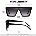 thumbnail image 4 of Gafas de sol STORYCOAST Cuadradas de Moda con Montura Grande y Protección UV400, 4 of 7