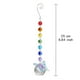 thumbnail image 2 of Prisma de bola de cristal de mariposa hecho a mano, captador de luz solar suspendido para decoración Pastoral del hogar, 2 of 5