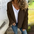 thumbnail image 2 of 2024 Winter Solid Color Wool Cardigan Women, 2 of 2