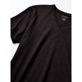thumbnail image 2 of Camisetas interiores Calvin Klein de algodón con cuello en V, multipack, negras, talla S, 2 of 5