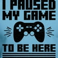 thumbnail image 3 of CafePress - I Paused My Game To Be Here Gaming T Shirt - Fitted T-Shirt, Vintage Fit Soft Cotton Tee, 3 of 4