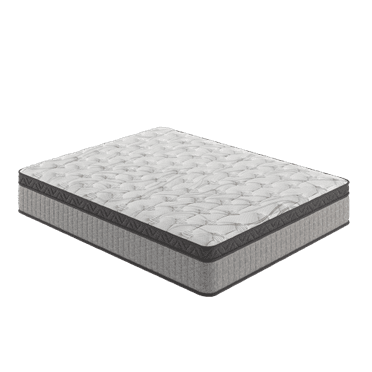 12" Queen Mattress Assembled in USA - High Quality 12" Queen Diamond Innerspring Hybrid and Cooling Gel Memory Foam Mattress, Pressure Relief, and Motion Isolation, CertiPUR-US and Oeko TEX Certified