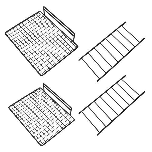EXHUMKY 1Jgo Plataforma De Para Jaula Con De Inoxidable Para Pájaros
