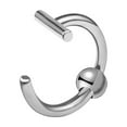 thumbnail image 3 of LEEYNEER Gold 1.0*8mm Personalized Hole-Free False Lip Studs  Lip Clips  Lip Rings  Piercing Titanium Steel  Stainless Steel Jewelry  Nose Studs  Nose Rings, 3 of 4