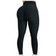 thumbnail image 2 of ICHUANYI Clearance Women's Bubble Hip Lifting Exercise Fitness Running High Waist Yoga Pants(Black, XXXL) Ichuanyi Ichuanyi, 2 of 5
