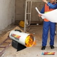thumbnail image 4 of Dura Heat 1,000 Sq Ft Coverage Portable LP Gas Forced Air Heater, White, 4 of 7