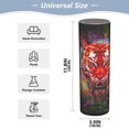 thumbnail image 2 of JSTEL Tiger Panther Animal Print Galaxy Colorful Flower Vase Decorative Floreros for Home Decor Bedroom Living Room Office Table Shelf Bathroom, 2 of 6