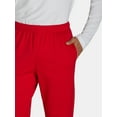 thumbnail image 4 of Athletic Works Men's and Big Men’s Fleece Jogger Pants, Sizes S-3XL, 4 of 5