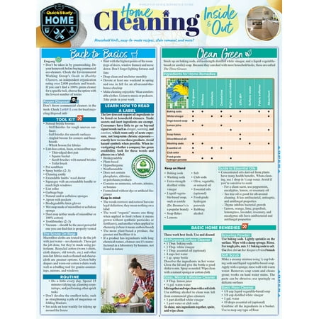 Home Cleaning - Inside & Out : the Best, Safest Solutions for Household Maintenance, Stain Removal, and Guide to Making Your Own
