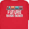 thumbnail image 4 of Inktastic Future Railroad Engineer Train Boys or Girls Long Sleeve Toddler T-Shirt, 4 of 5