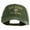 Olive, variant on US Navy CPO Retired Military Embroidered Washed Solid Pigment Dyed Cotton Twill Brass Buckle Cap - Navy OSFM